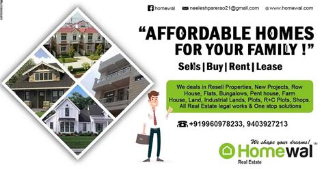 Homewal Real Estate in Hanuman Nagar,Aurangabad-maharashtra - Best ...