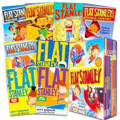 Flat Stanley Storybooks for Kids - Bundle of 8 Flat Stanley Worldwide ...