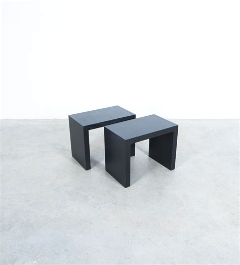 Black Oak Tables Solid Wood, France, circa 1970 – DERIVE