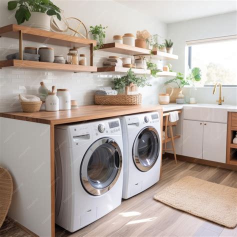 Side-by-Side Top-Load Washer and Dryer Minimalist HD Wallpaper