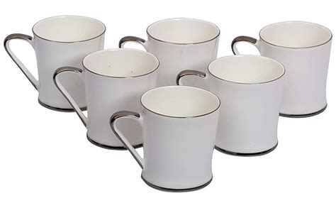 Buy FAMACART Tableware FINE Bone China Tea & Coffee Cup Mug for Home ...