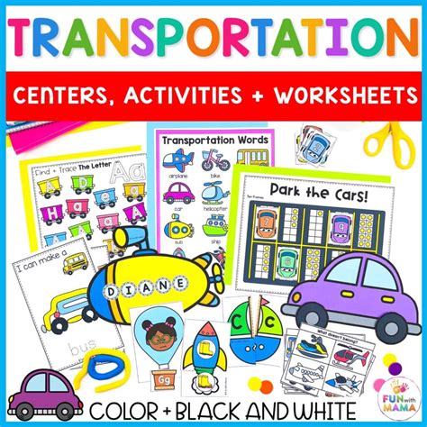 Transportation Activities for Toddlers 的图像结果