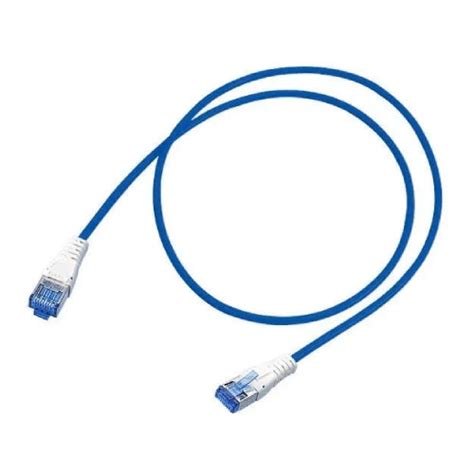 Shop Now R&M R881021 CAT 6 Patch Cable 1Mtr Blue Thinline in Delhi – Oshora