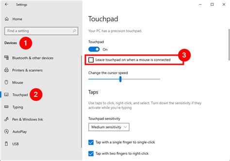 Image result for Disable Touchpad Windows 10 Home
