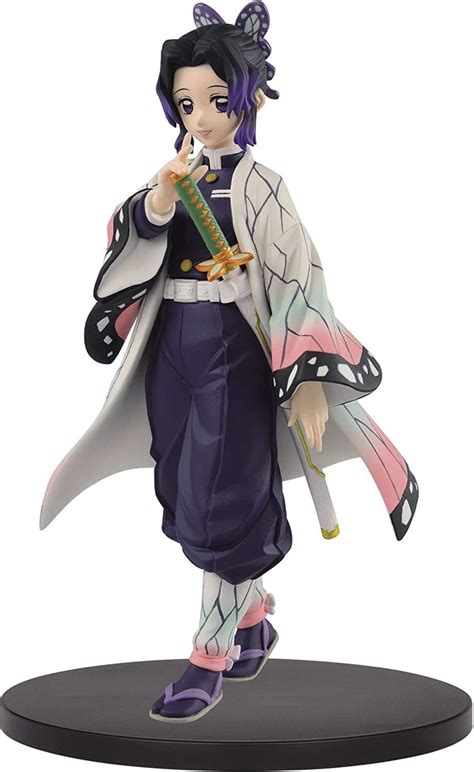 Buy Demon Slayer Action Figures Kimetsu No Yaiba Kochou Kanae Figurine ...