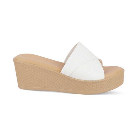 Buy White Women's Wedges - The Sedge White | Tresmode