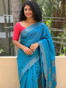 Horizontal Stripe Weaved Bordered Mangalgiri Saree | STH101