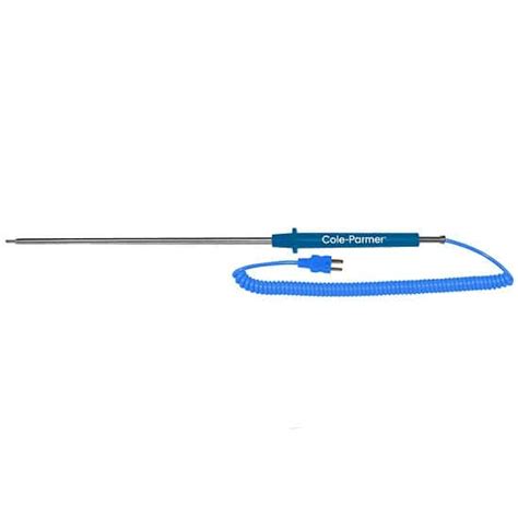 Cole-Parmer Type-T Gen-Purpose Heavy-Duty Probe Mini-Connector, 12" L ...