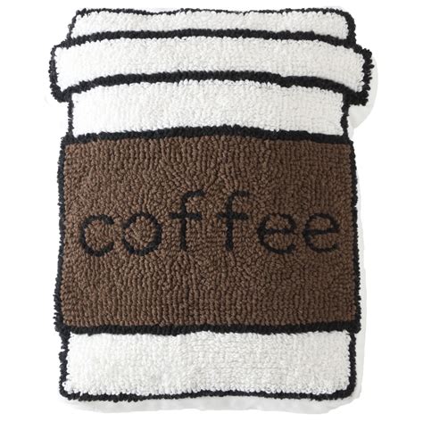 Mainstays 15" x 13" Coffee Decorative Pillow, Vanilla Dream - Walmart.com