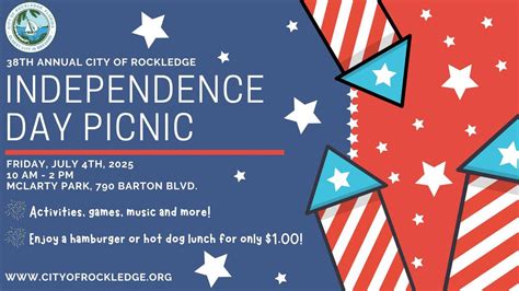 38th Annual City of Rockledge Independence Day Picnic, McLarty Park ...