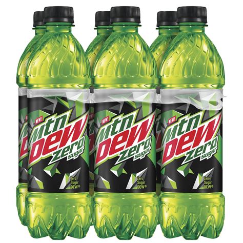 Mountain Dew Zero Sugar - 6pk/16.9 fl oz Bottles – BrickSeek