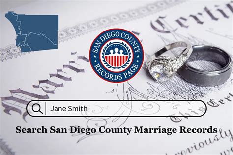 Find Free San Diego County Marriage Records (Document Access)