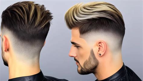 Two-Block Short Haircut for Men: Trendy Style