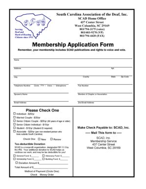 Fillable Online Download a membership form - Constant Contact Fax Email ...