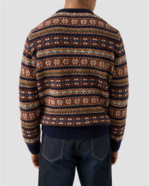 Wool Fair Isle Sweater - Eton