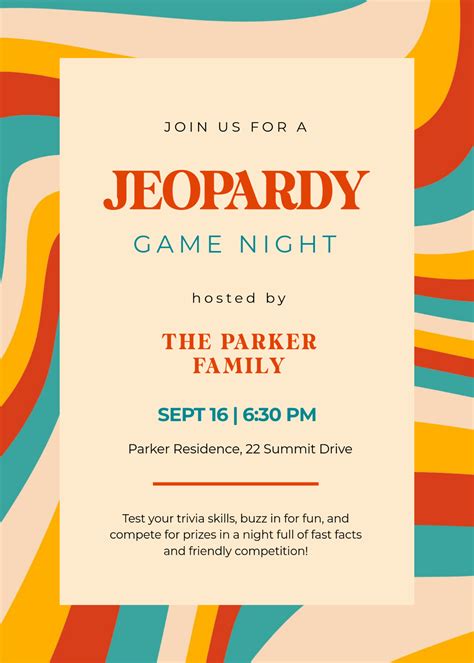 Jeopardy Game Examples 的图像结果