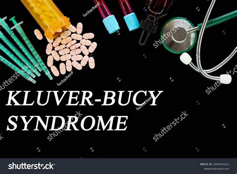 Kluver-bucy Syndrome Text On Medical Background Stock Photo 2265453211 | Shutterstock