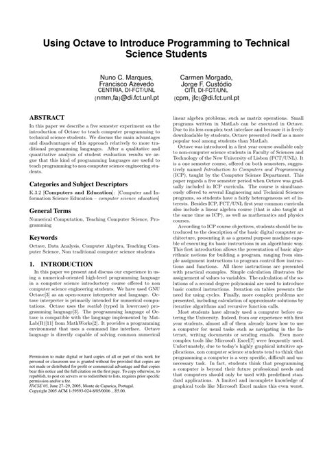 Image result for Octave Programming Easy Example