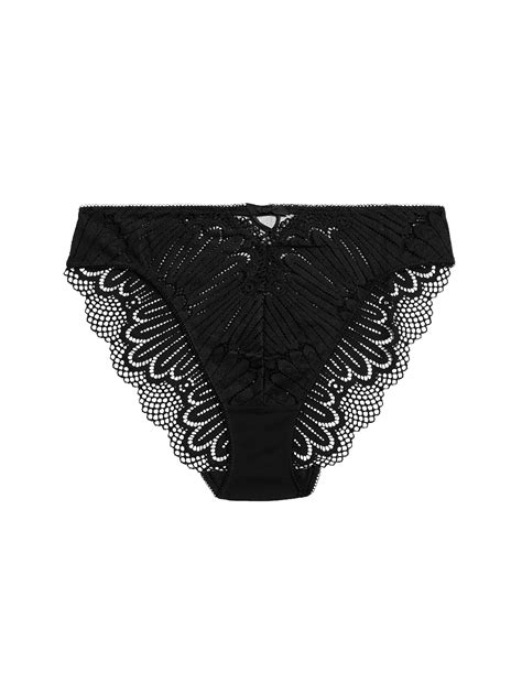 Buy Nova Lace High Waisted High Leg Knickers at Marks & Spencer