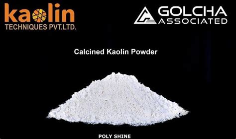 Calcined Clay Powders Manufacturer Exporter Supplier from Vadodara India