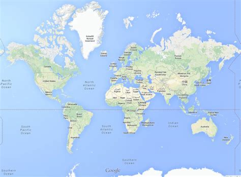 Image result for Map of World Map