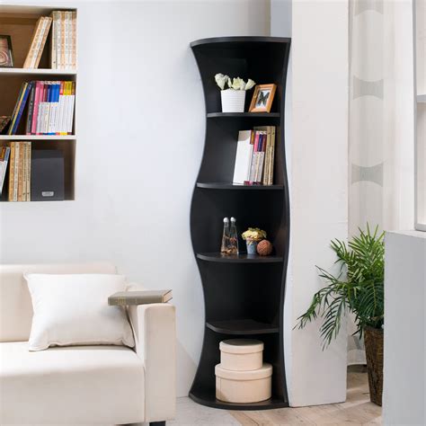 The 20 Best Collection of Corner Bookcases by Hokku Designs