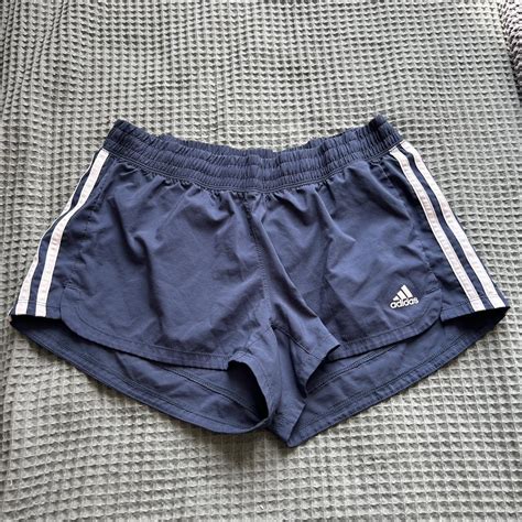 Navy blue adidas shorts Gently worn Have an elastic... - Depop