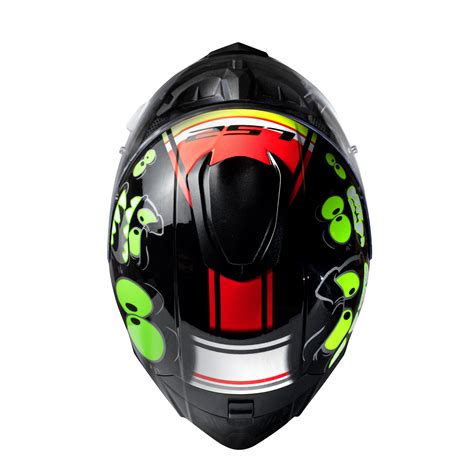 LS2 FF802 Flash Elves Gloss Black Glow Helmet– Moto Central