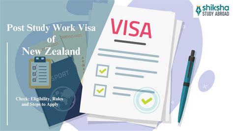 Post Study Work Visa New Zealand for Indian Students