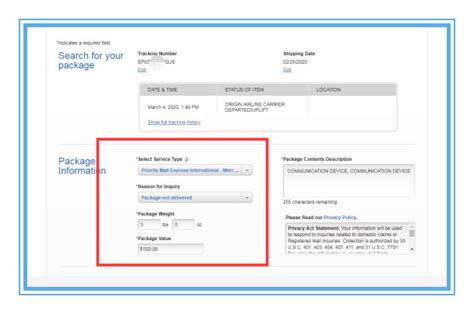 How to File USPS Claim 的图像结果