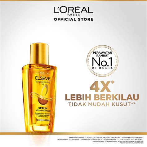 L'Oreal Paris Elseve Extraordinary Oil Gold Hair Treatment Serum (Hair ...