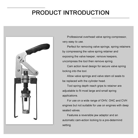 Image result for Overhead Valve Spring Compressor Removal Tool