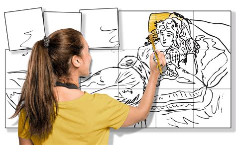 Póster gigante para colorear: La maja vestida de Francisco Goya ...