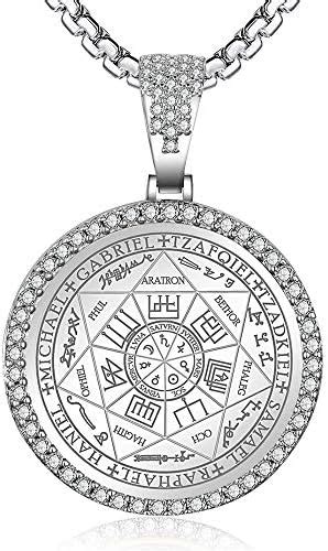 Archangel Pendant 7 Archangels Saint St Michael Pendant Seal Of Solomon ...