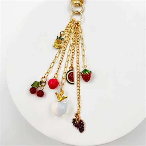 Fruit Platter Bag charm – The Charm Shop