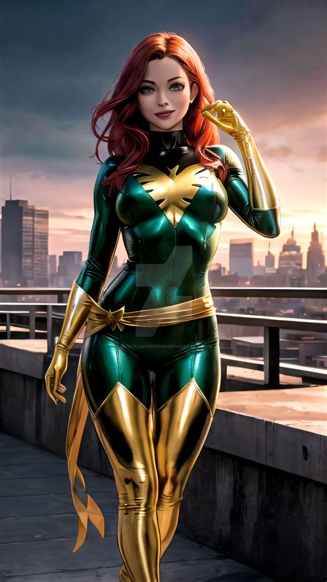Jean Grey - Phoenix by DigitalSovereign on DeviantArt