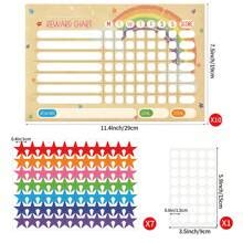 10 Reward Charts And 7 Sheets Star Stickers - Positive Motivation Star ...