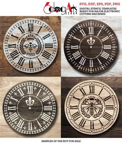 4 Clock 的图像结果