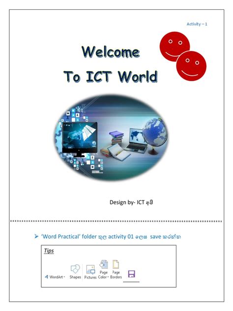 Image result for Microsoft Word Tutorial Activity Sheets