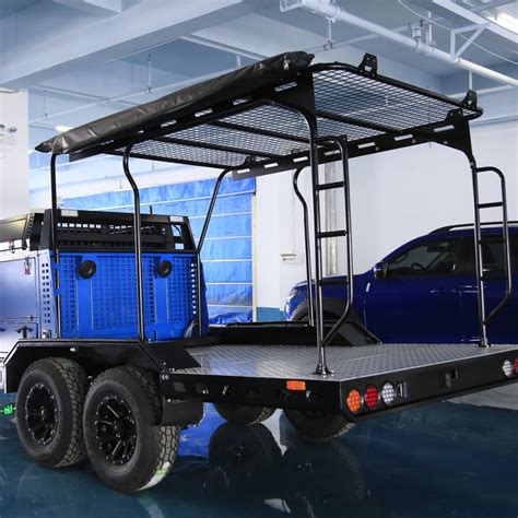 Kinlife 2022 Top Custom off Road Toy Haulers Camper Trailer for Sale - Toy Hauler and Offroad ...