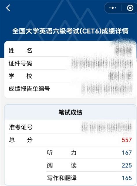 大学生英语四级多少分算过？【英语四级查分的5种方式】 - 哔哩哔哩