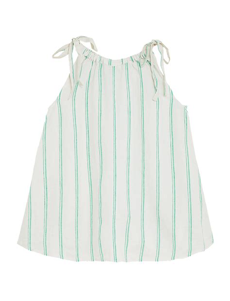 Buy Pure Linen Striped Sleeveless Cami Top at Marks & Spencer