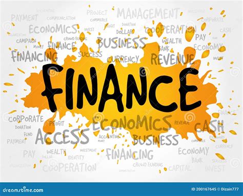 Finance Word Cloud Example 的图像结果