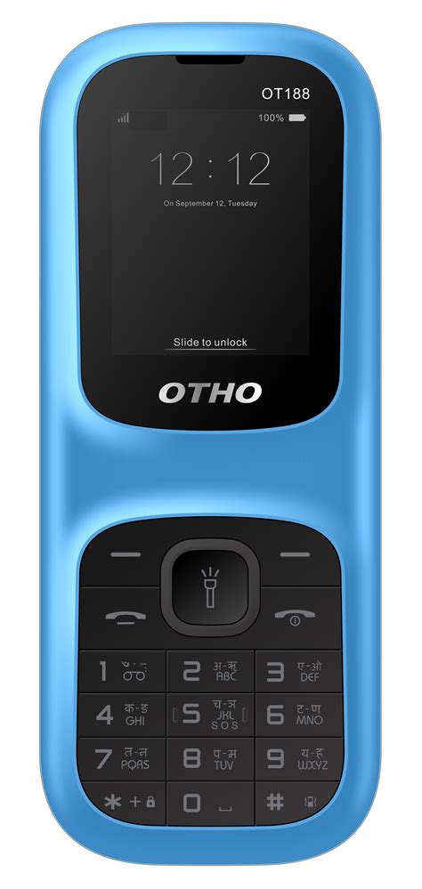 Buy OTHO OT188 CURVE 1.8 with Vib Wireless FM 1000 mAh Battery Torch ...
