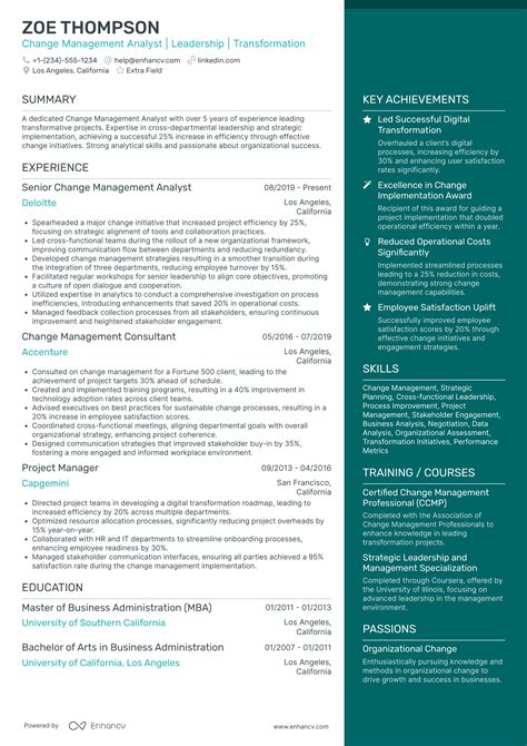 Image result for Management Resume Samples