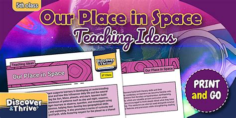 SEE Our Place in Space Teaching Ideas 5th Class