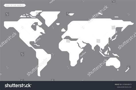Simple Line World Map 的图像结果