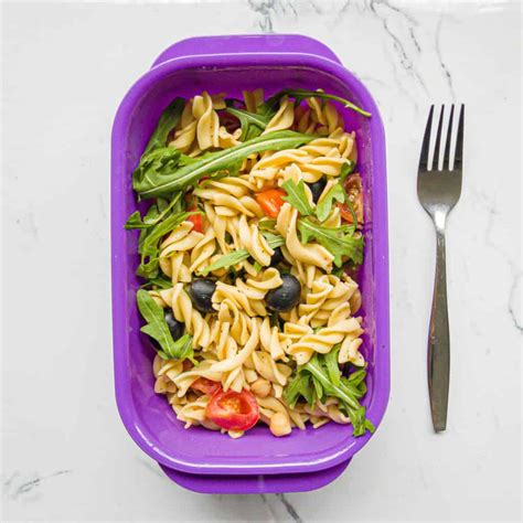 15-Minute Easy Meal Prep Pasta Salad (Vegan) - Simply Fresh Foodie