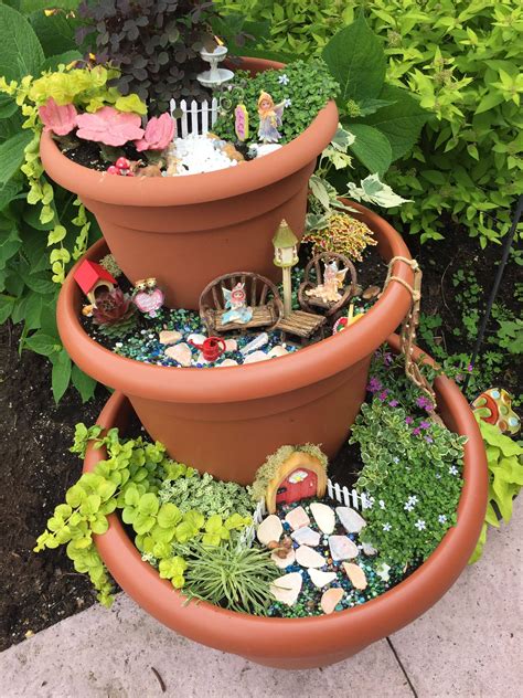 20 Fairy Garden Pots Ideas You Must Look | SharonSable