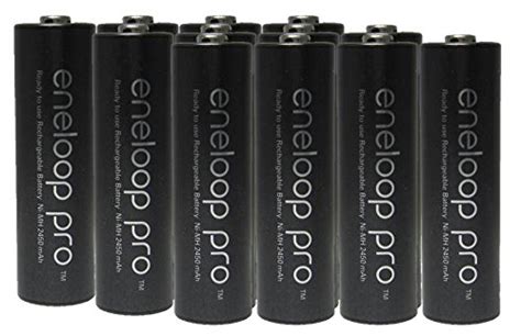 12 AA Panasonic Eneloop Pro (Replace sanyo XX) NiMH 2550mAh (Min ...